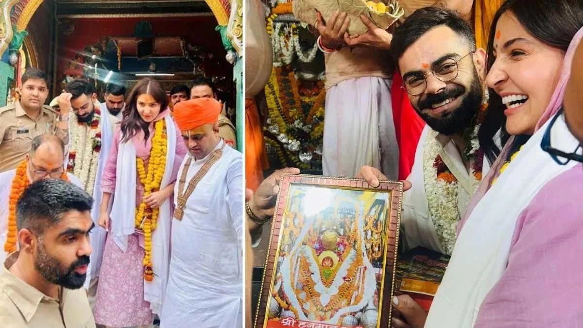 अयोध्या पहुंचा ये फेमस कपल, रामलला के किए दर्शन बजरंगबली का भी लिया आशीर्वाद; देखें VIDEO