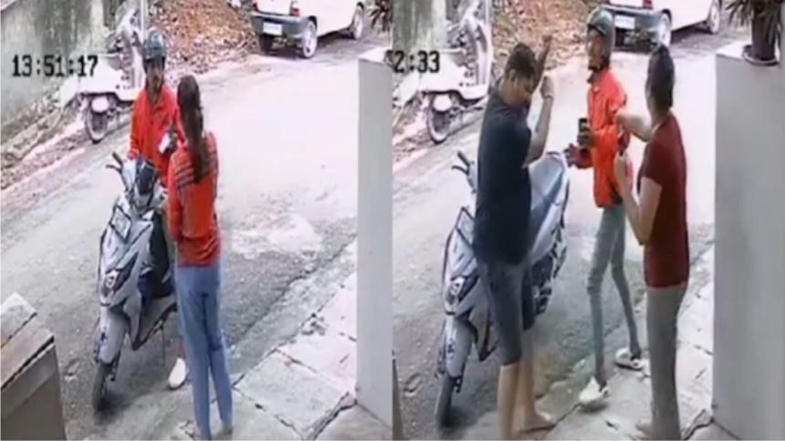 Zepto डिलीवरी एजेंट ने शख्स पर की मुक्कों की बौछार, खोपड़ी में हुआ फ्रैक्चर, CCTV में कैद हुई घटना