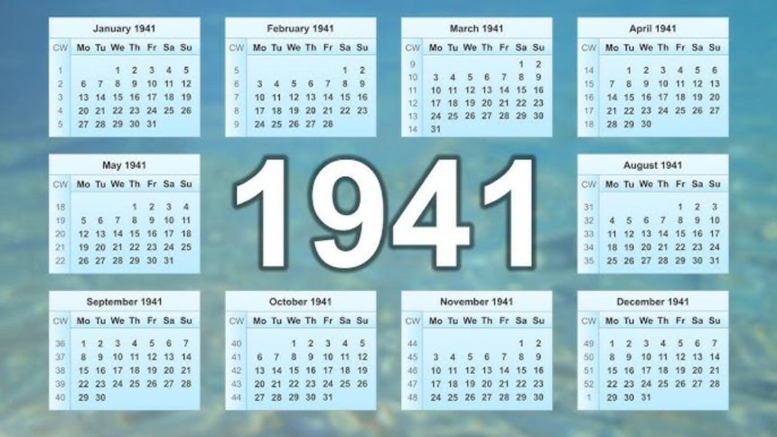 सोशल मीडिया पर यह चर्चा जोरों पर है कि 2025 और 1941 का कैलेंडर बिल्कुल एक जैसा है...