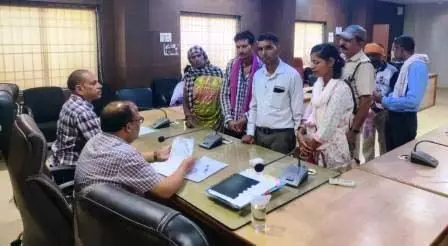 सीईओ अग्रवाल ने सुनी जनदर्शन में लोगों की समस्याएं, प्राप्त हुए 38 आवेदन