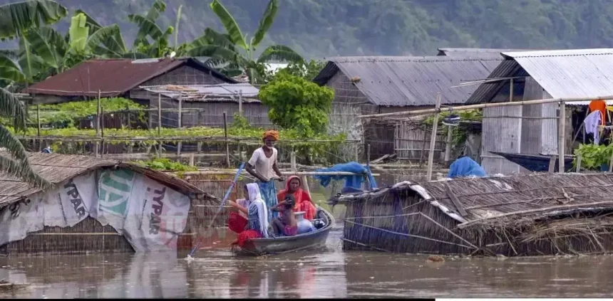 Assam बाढ़ अपडेट: 9 जिलों में 1.38 लाख लोग प्रभावित