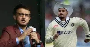 गांगुली ने श्रेयस अय्यर का समर्थन किया