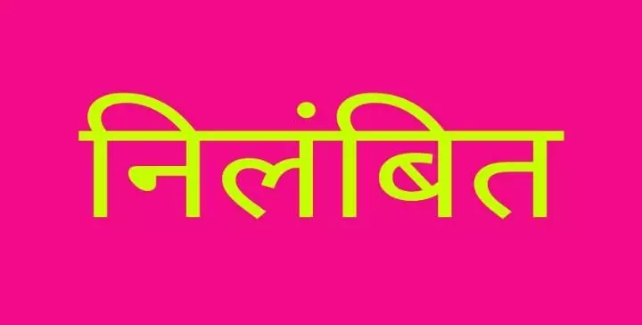 विकासखण्ड शिक्षा अधिकारी निलंबित