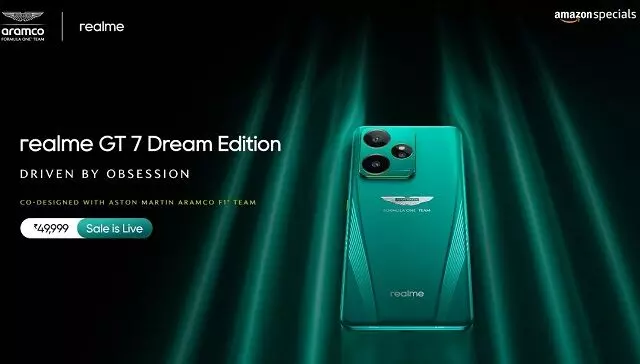 Realme GT 7 Dream Edition भारत में खरीदने के लिए उपलब्ध: कीमत, ऑफ़र और बहुत कुछ देखें