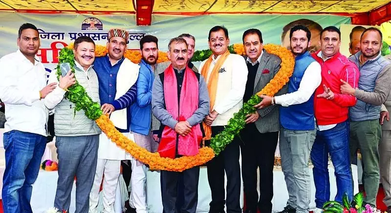 CM सुक्खू का बागा सराहन के युवाओं के लिए ऐलान