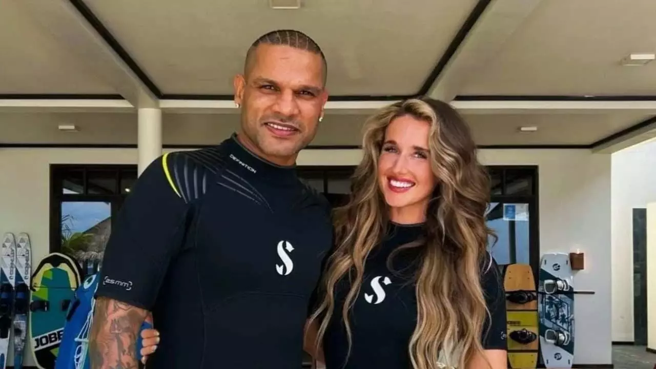 Shikhar Dhawan की 33 वर्षीय आयरिश गर्लफ्रेंड सोफी शाइन कौन हैं?