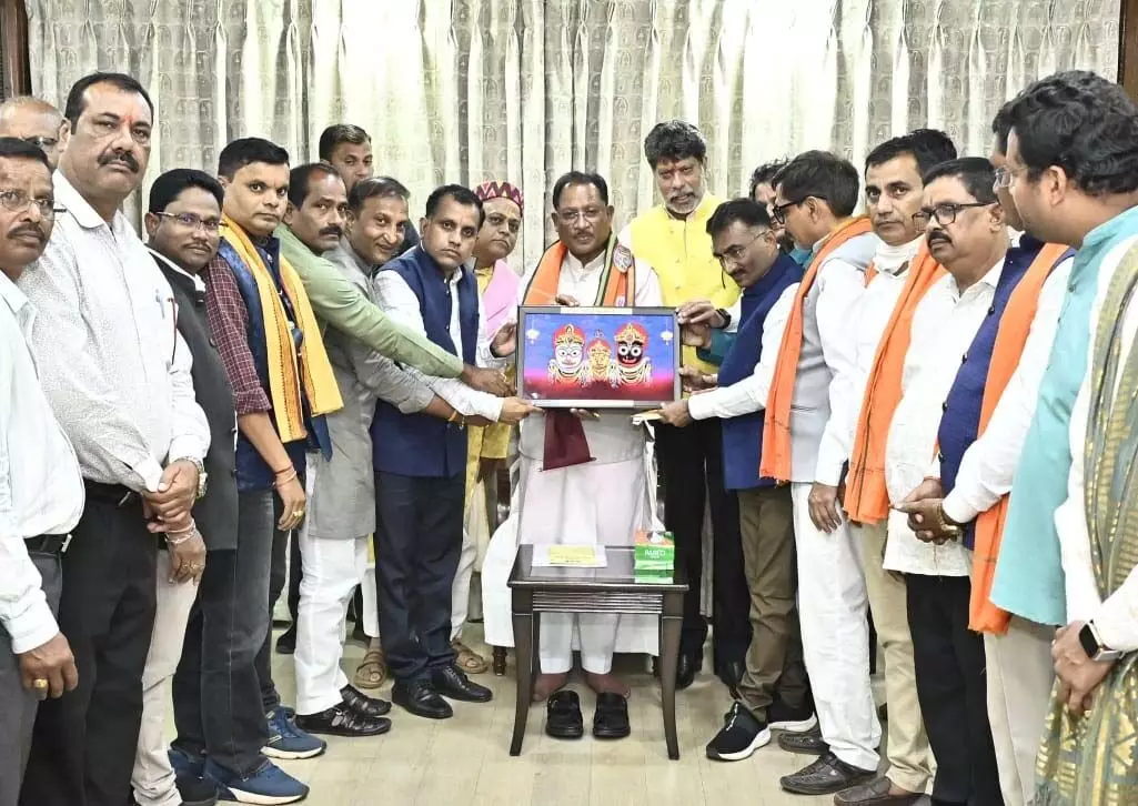 मुख्यमंत्री विष्णुदेव साय को बस्तर के ऐतिहासिक गोंचा महापर्व का आमंत्रण