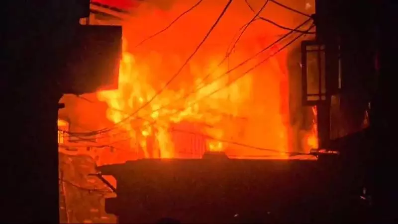 Ramban पंचायत घर जलकर खाक
