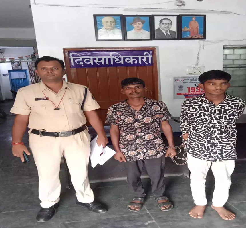 मेकाहारा अस्पताल में चोरी करने वाले दो आरोपी गिरफ्तार