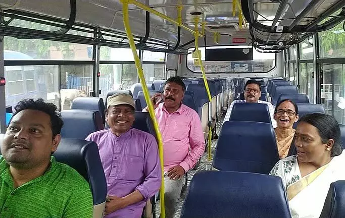 झारग्राम से दीघा तक पांच घंटे में नई एसबीएसटीसी बस शुरू