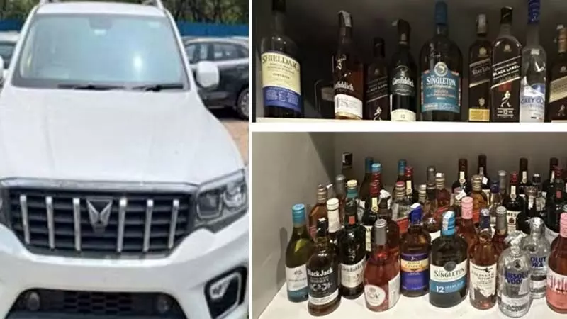 निशांत सरीन के सात ठिकानों पर ED की रेड, भारी मात्रा में शराब जब्त