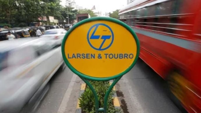 L&T: The counter was trading higher than the 5-day, 10-, 20-, 30-, 50-, 100-, 150-day and 200-day simple moving averages (SMAs).