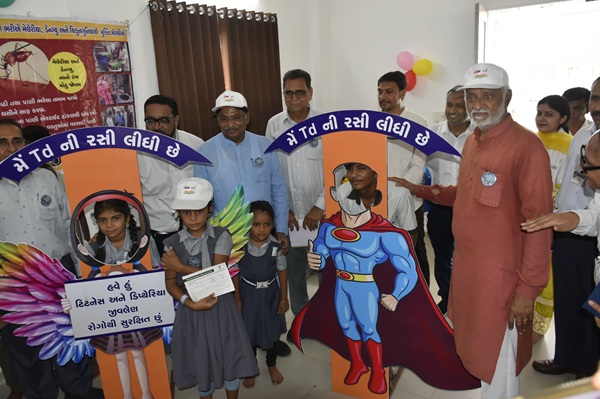 આરોગ્ય મંત્રીશ્રી ઋષિકેશ પટેલે ઊંઝા ખાતેથી Td અને DPT (ત્રિગુણી) રસીકરણ...