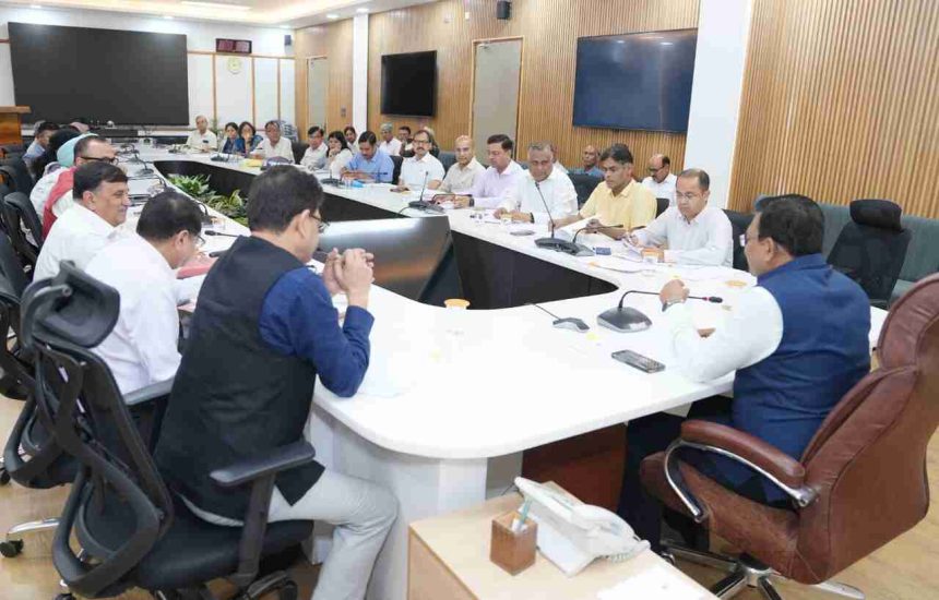 न्यायालयों में चल रहे सरकारी मामलों की बेहतर पैरवी के लिए,  मुख्य सचिव ने शासन के उच्चाधिकारियों और सरकारी अधिवक्ताओं के साथ की बैठक