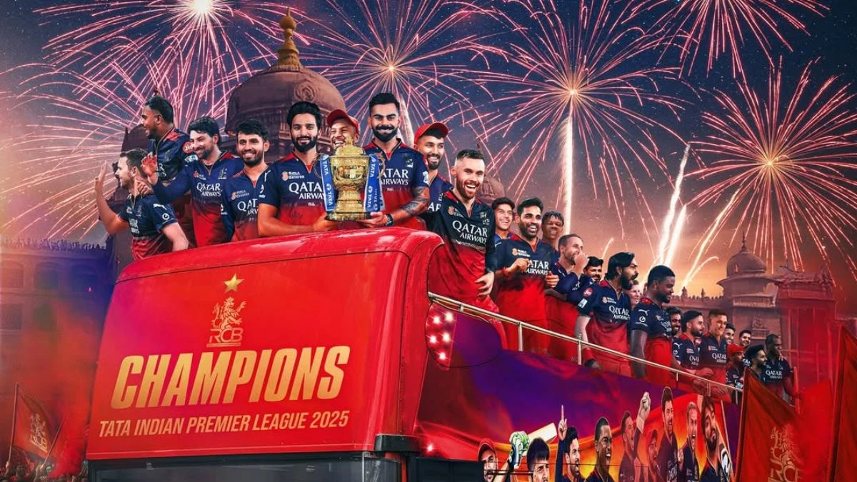 RCB Victory Parade: बेंगलुरु में पहली ट्रॉफी का जश्न, जानें समय, रूट और लाइव डिटेल्स