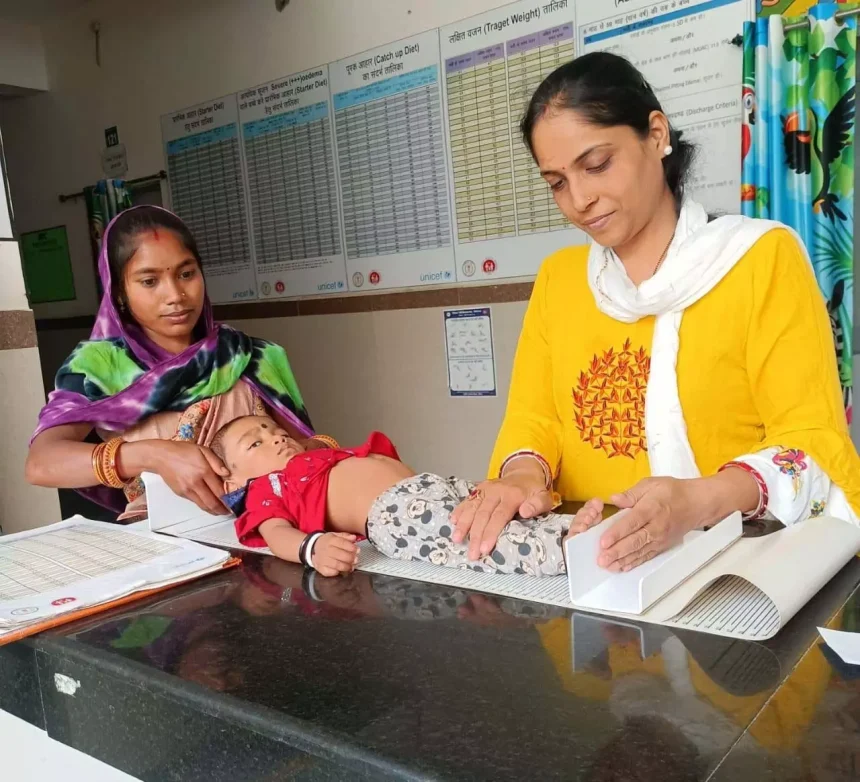 जिला अस्पताल का एनआरसी बना कुपोषित बच्चों के लिए जीवनदाता