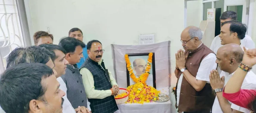 धारा 370 की समाप्ति से डॉ मुखर्जी का सपना साकार: बृजमोहन अग्रवाल