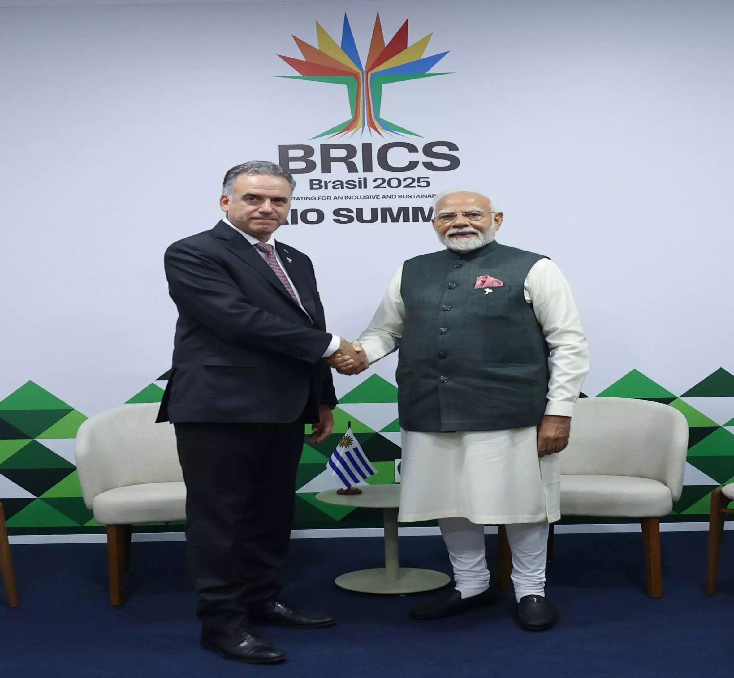 BRICS मंच पर भारत की कूटनीतिक सक्रियता, उरुग्वे से रिश्ते मजबूत करने पर जोर