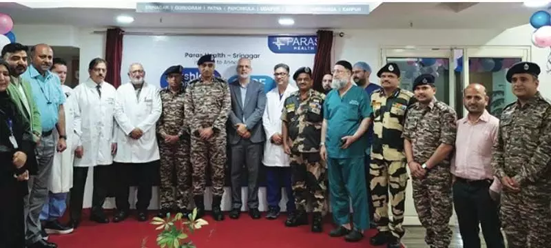 पारस हेल्थ श्रीनगर ने CAPF पैनल में शामिल होकर अर्धसैनिक बलों के लिए कैशलेस सेवाएं शुरू कीं
