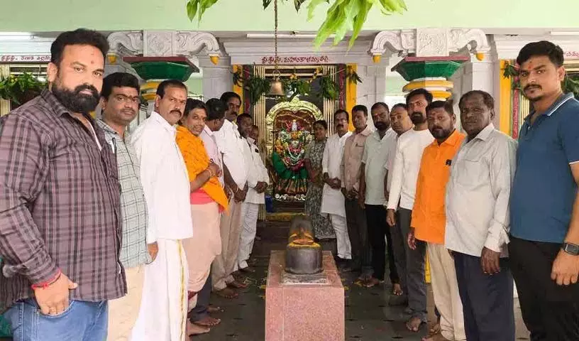 Kurmaguda में तीन मंदिरों की वर्षगांठ समारोह