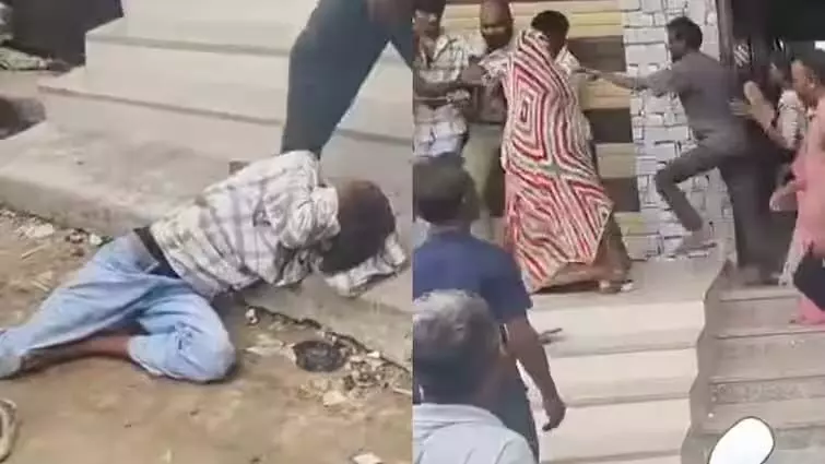 छात्राओं से अभद्रता के बाद दो पक्षों में भिड़ंत, लाठी-डंडों से हमला, युवक गंभीर घायल