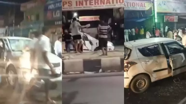 Delhi-Meerut रोड पर कांवड़ियों ने ड्राइवर का पीछा कर उसकी पिटाई की
