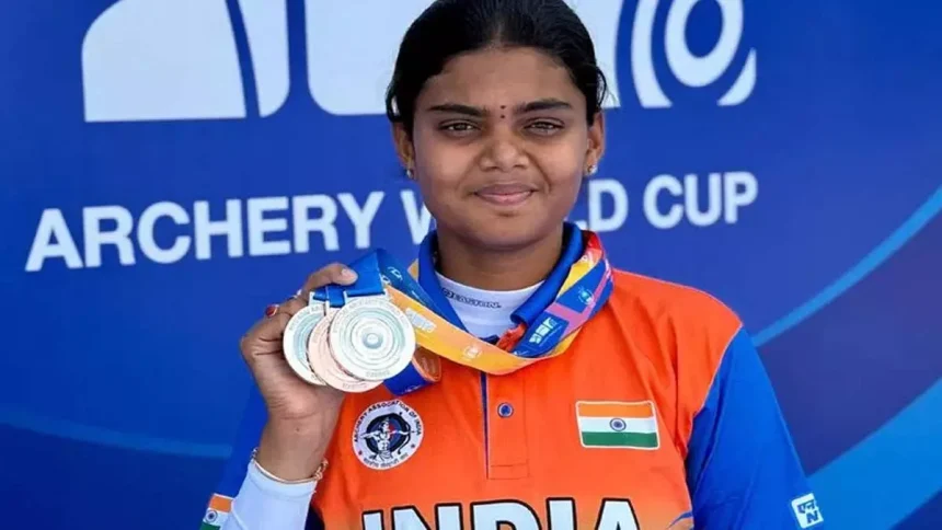 ज्योति सुरेखा ने मैड्रिड में भारत को तीन पदक दिलाए