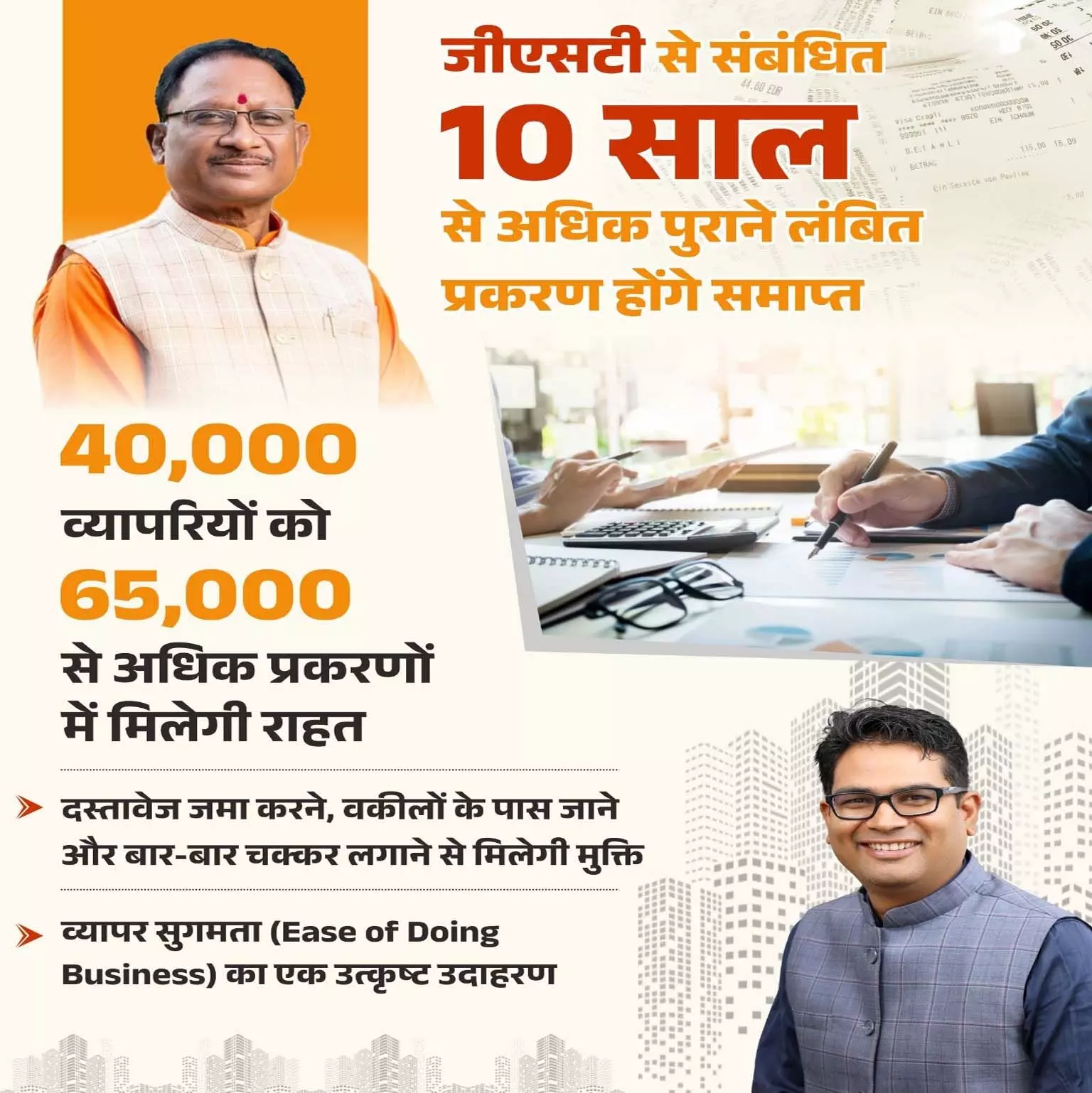 GST के 10 साल पुराने मामलों को खत्म करने की पहल, 40,000 व्यापारियों को मिलेगी राहत: मंत्री ओपी चौधरी