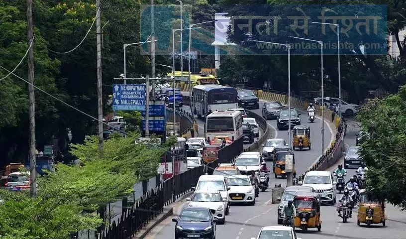 Hyderabad : मसाब टैंक फ्लाईओवर डेढ़ महीने तक रहेगा आंशिक रूप से बंद