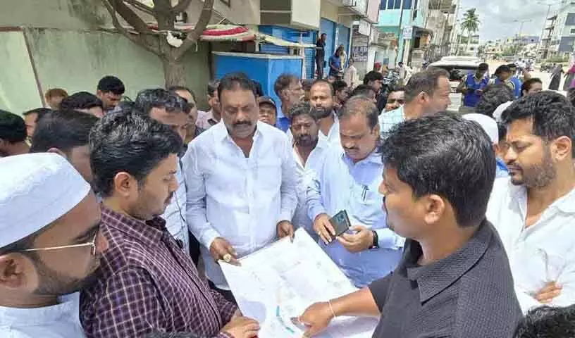 विधायक प्रकाश गौड़ ने किया विकास कार्यों का निरीक्षण