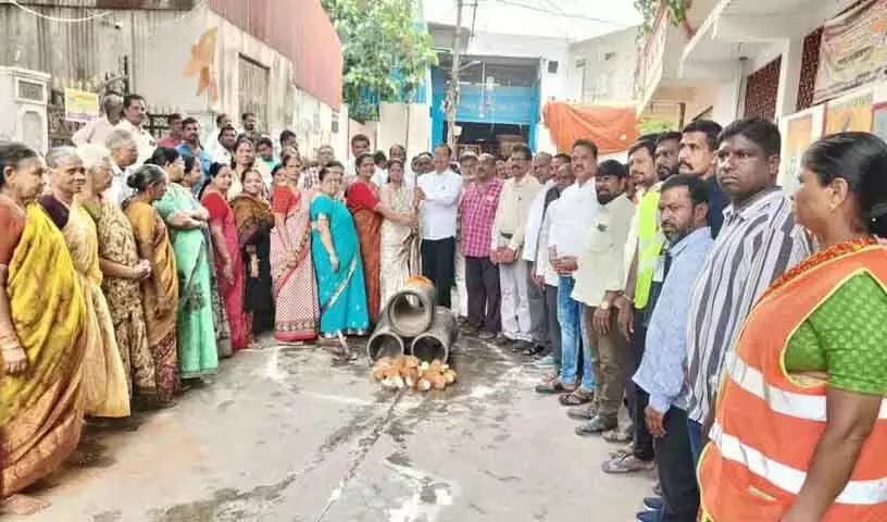 जल निकासी समस्या का स्थायी समाधान: विधायक नहीं चुना जा सकता