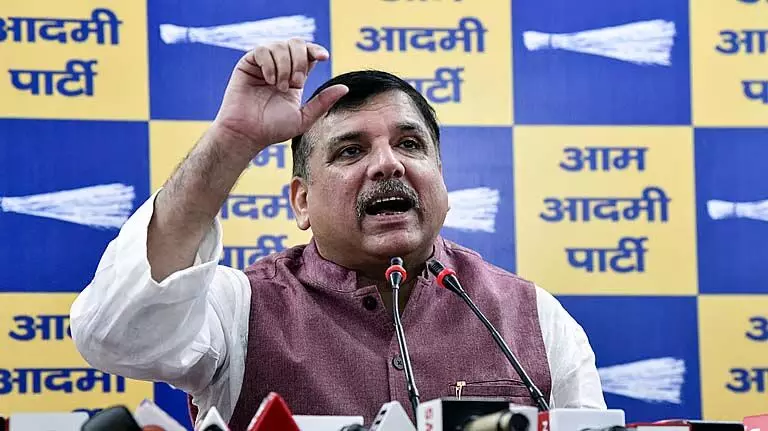 Delhi AAP अब इंडिया ब्लॉक का हिस्सा नहीं: पार्टी सांसद संजय सिंह