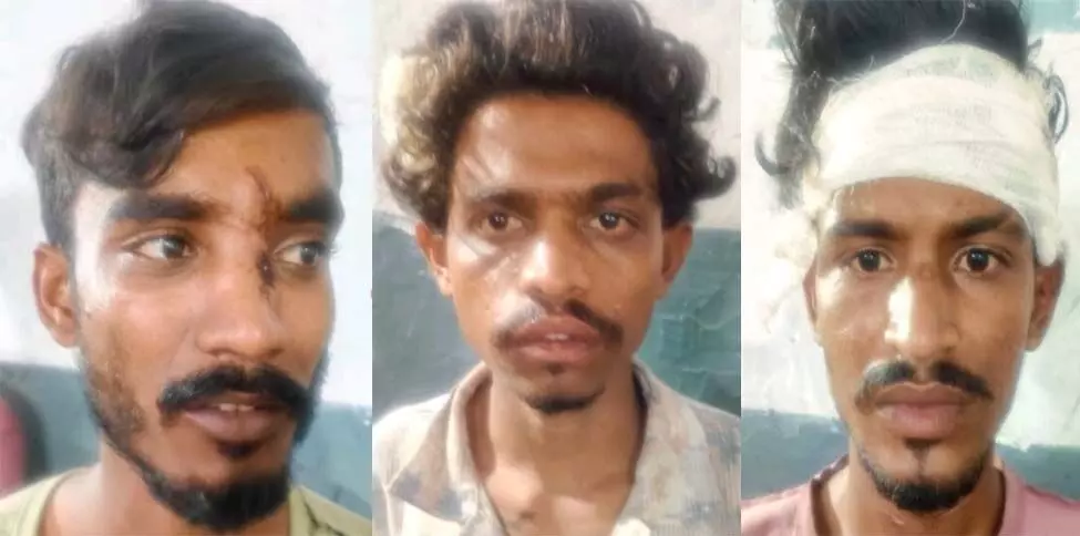 सेलून में घुसकर मांगे शराब के लिए पैसे, मना करने पर युवक पर चाकू से किया वार