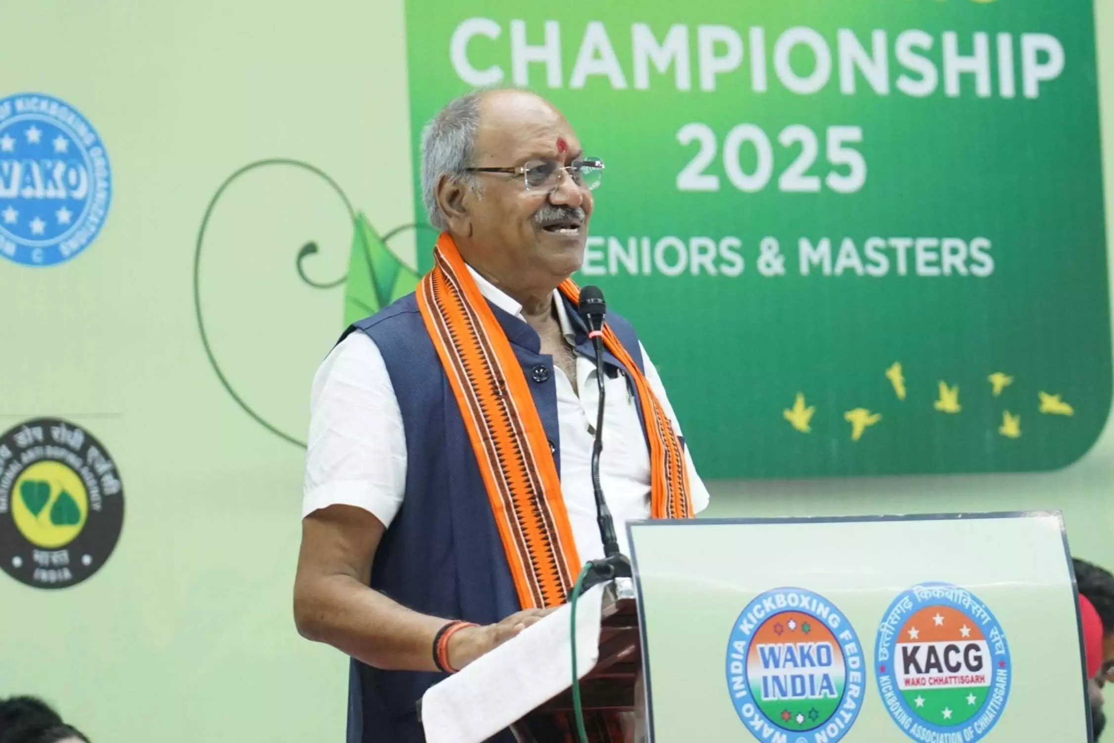 राष्ट्रीय सीनियर किक बॉक्सिंग प्रतियोगिता का भव्य समापन कार्यक्रम में शामिल हुए बृजमोहन अग्रवाल