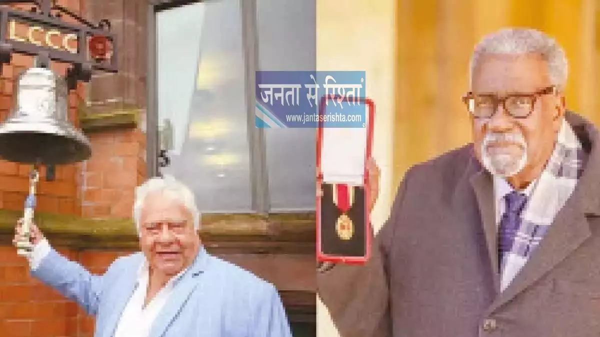 इंजीनियर और लॉयड को ओल्ड ट्रैफर्ड में स्टैंड्स से सम्मानित किया गया