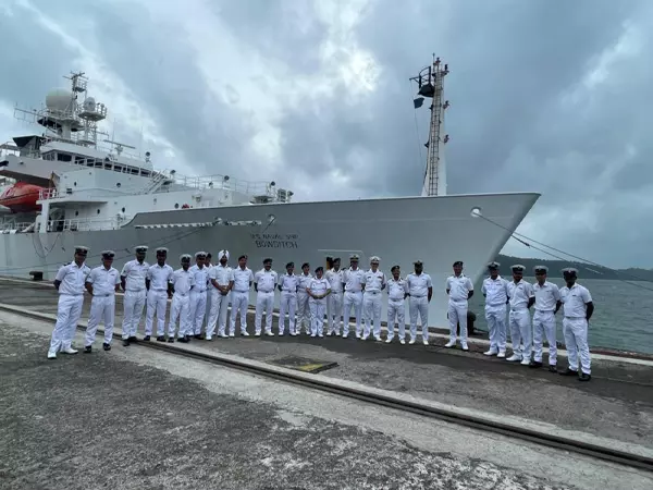USNS बोडिच पोत पोर्ट ब्लेयर से रवाना, अमेरिका-भारत संबंधों को मजबूती