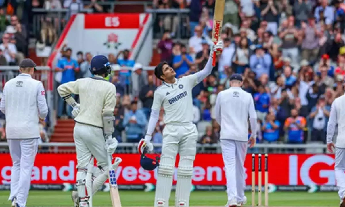 गिल ने टेस्ट कप्तान के तौर पर चौथा शतक जड़कर ब्रैडमैन के रिकॉर्ड की बराबरी की