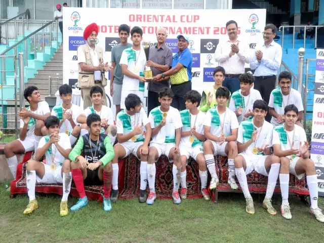 DPS RK पुरम, राजकीय कन्या वरिष्ठ माध्यमिक विद्यालय फरीदाबाद ने ओरिएंटल कप 2025 का खिताब जीता