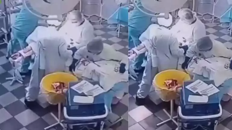 Russia के कामचटका में भूकंप के बाद ऑपरेशन जारी, डॉक्टर शांति से ऑपरेशन जारी रख रहे