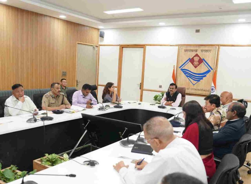 मुख्य सचिव की अध्यक्षता मे हुई वाइब्रेंट विलेज योजना से सम्बन्धित राज्य स्तरीय संचालन समिति की बैठक