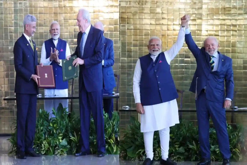 ‘आतंकवाद से निपटने, डिजिटल परिवर्तन और अक्षय ऊर्जा’, ब्राजील के साथ भारत ने