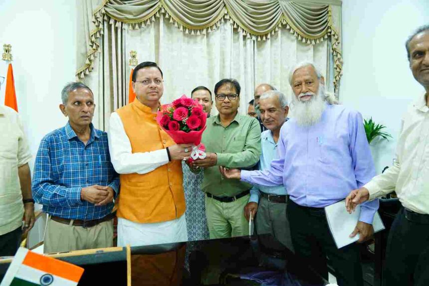 धामी से मिला नंदादेवी राजजात समिति का प्रतिनिधिमंडल, 2026 में होने वाली यात्रा की तैयारियों पर हुई चर्चा