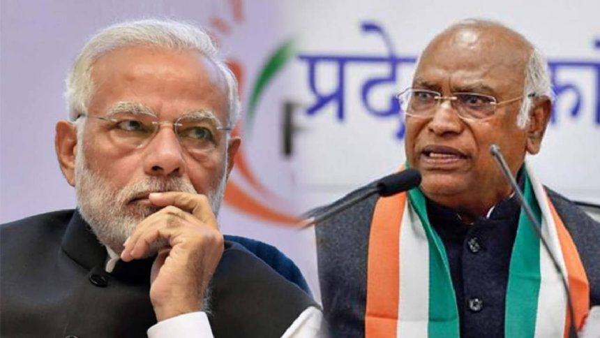 ओडिशा के भुवनेश्वर में एक रैली को संबोधित करते हुए खड़गे ने कहा कि मोदी जी...