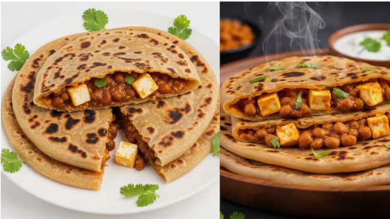नाश्‍ते में बनाएं प्रोटीन से भरपूर छोले-पनीर का पराठा, ज‍िम करने वालों के ल‍िए हैं बेस्‍ट ऑप्‍शन