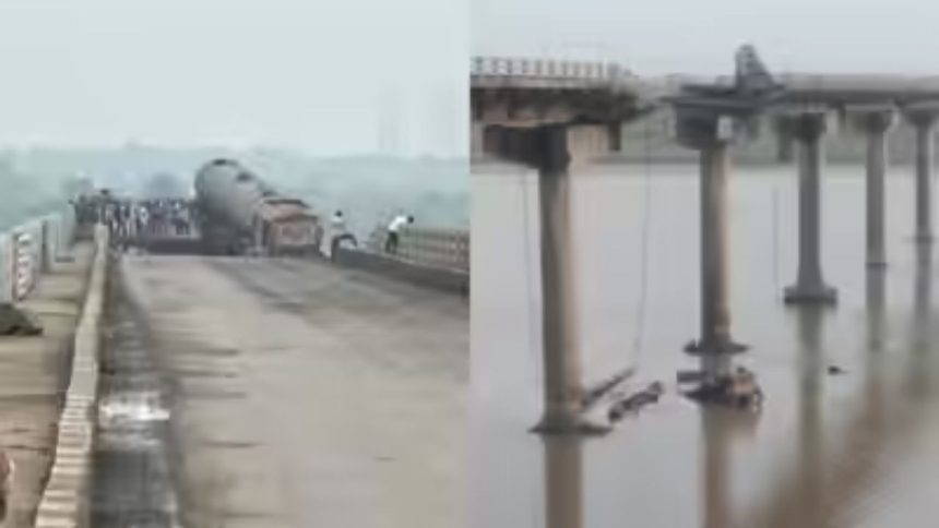 Varodra Bridge Collapse: वड़ोदरा में गभीरा पुल का एक हिस्सा बुधवार सुबह ढह गया, जिसमें कम...