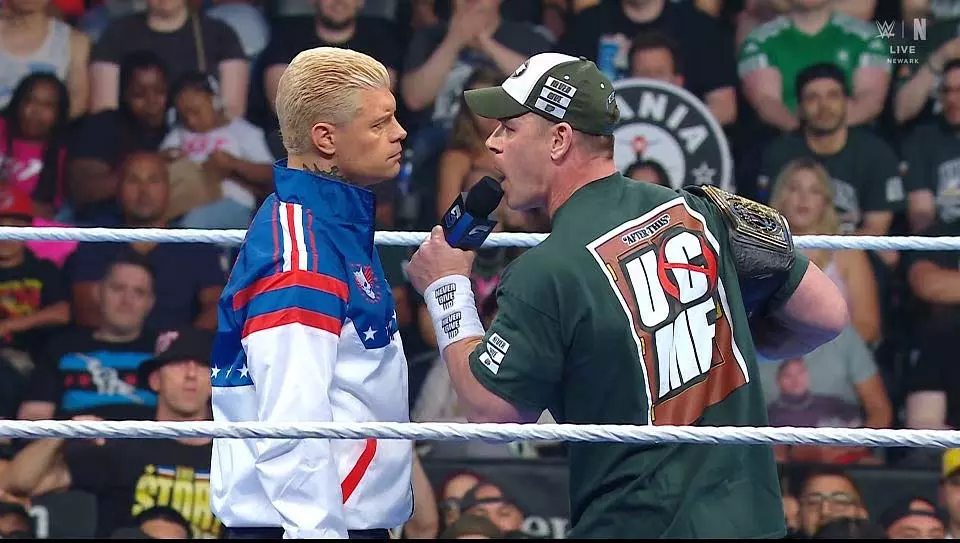 WWE के सुपरस्टार्स जॉन सीना और एजे स्टाइल्स एक्शन में लौटे