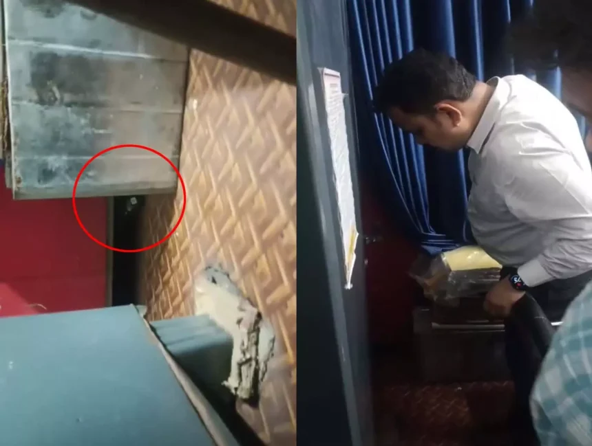 खनिज विभाग में शराब की बोतल मिलने का वीडियो वायरल, प्रशासन में मचा हड़कंप