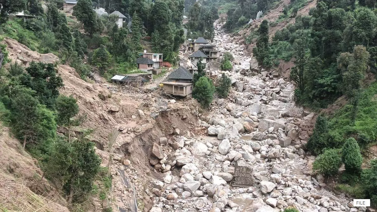 Himachal में आपदा से 1753 करोड़ का भारी नुकसान