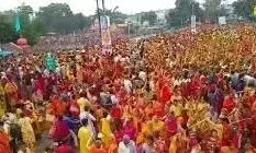 Sehore : पंडित प्रदीप मिश्रा के आह्वान पर कांवड़ यात्रा में उमड़ा जनसैलाब