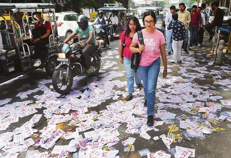 DUSU elections दिल्ली विश्वविद्यालय ने तोड़फोड़ के लिए 'शून्य सहनशीलता' नीति लागू | DUSU elections: Delhi University imposes 'zero tolerance' policy for vandalism  DUSU elections दिल्ली विश्वविद्यालय ने तोड़फोड़ के लिए 'शून्य सहनशीलता' नीति लागू